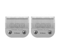 Lot de 2 lames de rechange amovibles en céramique, longueur de coupe 0,5 mm, compatibles avec les tondeuses Andis/oster Classic 76/Star-Teq/Power-Teq/A5
