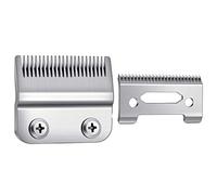 Lot de 2 lames de rechange en acier inoxydable de qualité supérieure pour tondeuse WAHL 8148 1919 8591 8509 2241 2240 - Coupe nette et précise, corrosion supérieure, durabilité durable, fixation