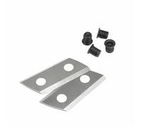 Lot de 2 lames de rechange for broyeur de jardin Einhell BR-MH 2440 GC-KS 2540 GH-KS 2440 HMH-E 2440