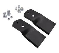 Lot de 2 lames de rechange pour tondeuse à gazon STIGA 78 90 Combi ; Villa 320 520 Primo 1134-6604-01 1134-9130-01