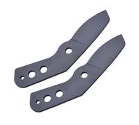 Lot de 2 lames de rechange robustes pour élagueur, modèle 001, acier Sk5, trois trous, facile à installer, s'adapte à la plupart des sécateurs