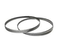 Lot de 2 lames de scie à ruban 1490 mm 1490 58 1/2'' 1/4'' 6,35 10 TPI Outils de scie à ruban for le travail du bois Scheppach Basato