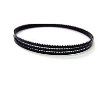 Lot de 2 lames de scie à ruban en carbone 2215 mm, largeur 6,35 x 10 x 16 mm, 4 x 6 TPI, for scies à ruban DW876 et EBS3601(2215x10x0.35mm 4TPI)