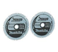 Makita Jeu de lames de scie circulaire B-57336-2 165×20×1,45 mm, 56 dents – 2 pièces