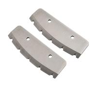 Lot de 2 lames de tarière à glace de 20,3 cm, lames de rechange en acier inoxydable, tarière de pêche sur glace pour tarière quantique de 20,3 cm et tarière à fusée