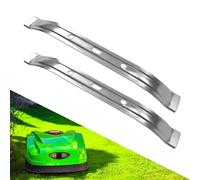 Lot de 2 Lames de Tondeuse Compatibles avec Tondeuse Robot S-t-i-h-l RMI V-i-k-i-n-g MI 632 PC 632 P 632 C iMow,Lame Mulching pour Tondeuse,Remplace Origine