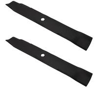 Lot de 2 Lames de Tondeuse Remplaçant pour John Deere de 54,5 cm pour AM141033 X300 Ride on