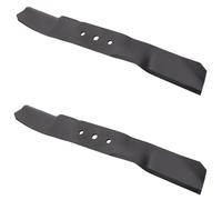 Lot de 2 lames mulching 43 cm pour Husqvarna Rider 111B 111B5 R112 C C5 5224495-10 5224495-03