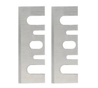 Lot de 2 lames rabot électrique 82 x 29 3 mm, for couper le bois, avec bord HSS, for outil remplacement F20A