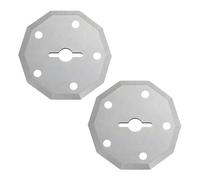 Lot de 2 lames rotatives de rechange pour EC0601C/EC0601P, 4V Lames de rechange 1-1/2" pour Ciseaux électriques sans fil, compatibles avec WX080L WX081L WX082L RC2600K RC2601 RC2602