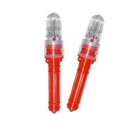 Lot de 2 lampes clignotantes pour yacht - Pour bateau, signal marin, bouée