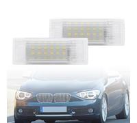 Lot de 2 lampes de courtoisie LED pour porte de bienvenue eclairage de porte compatibles avec BMW F20 F21 F22 F30 F31 F34 F32 F33 F36 F10 F11 F01 F02 F03 X1 X4 X5 X6