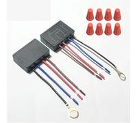 Lot de 2 lampes de table - Interrupteur tactile 4 voies - Capteur tactile - Variateur d'intensité - Module de commande - Capteur (110 V-230 V)