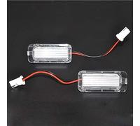 Lot de 2 lampes LED pour plaque d'immatriculation 18 LED Canbus pour Ford Focus Fiesta Mondeo MK4 Kuga Galaxy S-max C Max Mk2 DA3 MK3 MK5 MK6