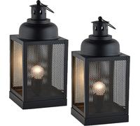 lot de 2 lampes modernes Lampe de table Ceed Noir