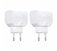 Lot De 2 Lampes Murales LED Pour Chambre Enfant, Veilleuse Blanche