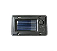 Lot de 2 lampes solaires de rechange avec ampoules LED, chargeur de panneau, batterie et couvercle de lanterne