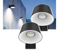 Lot de 2 lampes solaires EZIlight® Solar Wall S28