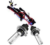 Lot de 2 lampes Xenon H7 6000 K, 35 W 2 500 lumens, base en fer, culot AMP