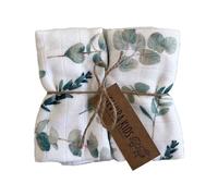 SEVIRA KIDS - Lot de 2 langes en viscose de bambou, Eucalyptus Made in France