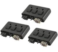 Lot de 2 lanternes solaires de jardin ¿ Appliques murales à LED avec capteur automatique, étanches et durables pour l'extérieur