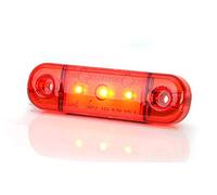 Lot de 2 LED Contour Leuchten Limitation Leuchten Position Leuchten 12/24 V Rouge