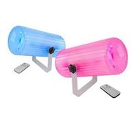 Lot de 2 LED Moonflower - Boîtier Transparent - 2 Lentilles / 114 LED