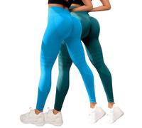 Lot de 2 Legging Anti Cellulite Femme 3D Original,Leggings 3D Anti Cellulite, Legging à Compression - Minceur Taille Haute sans Couture Yoga Fitness Sport Pantalon