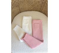 Lot De 2 Leggings Enfant Côtelés Cléo Rose 5A