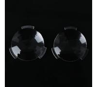 Lot de 2 lentilles asphériques double convexe pour intégration VR 25 mm Taille 45 mm Longueur focale Bord ailé Design Acrylique Qualité optique