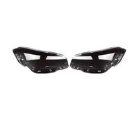 Lot de 2 lentilles de phare de voiture de rechange pour Peugeot 508 2015-2018 - Coque transparente pour phare avant (droite)