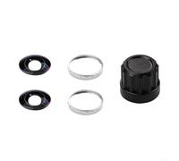 Lot de 2 lentilles en verre optique interchangeables pour appareil photo Insta360 X5 offrant des détails visuels plus clairs pour une photographie améliorée (argent)
