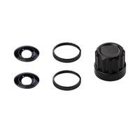 Lot de 2 lentilles transparentes interchangeables pour appareil photo - Design à changement rapide - Durabilité - Construction en verre pour équipement de réalité virtuelle