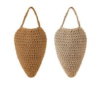 Lot de 2 Leurres pour Nid de Guêpes, Dissuasion Guêpes en Tissé Suspendu, pour Répulsif à Guêpes, pour Jardin et Terrasse