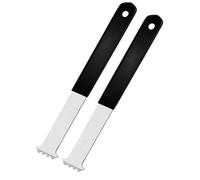 Lot de 2 lève-pavés et nettoyeurs joints, extracteurs pavés, outils for terrasses jardin projets remplacement blocs briques pour Enlever Pavés