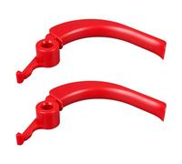 Lot de 2 leviers de positionnement rouges pour tondeuse à gazon Bosch Rotak 320 340 32 34 36 37
