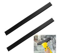 Lot de 2 Lèvres D'extraction pour Karcher Aspirateur de Fenêtre, 280mm Remplacement de La Raclette en Caoutchouc Compatibles avec WV1 WV2 WV5 WV50 WV55 WV60 WV75