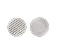 Lot De 2 Lingettes De Rechange Lavables Dirt Grip Scrub For Balai Vapeur, Compatibles Avec Les Balais Vapeur Shark Séries S7000AMZ, S7001, S7000, T2 Et T21.(Gray white)