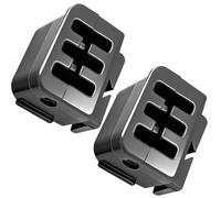 Lot de 2 lingettes en silicone pour imprimante 3D Bambu Lab P2S à dégagement rapide 3 secondes - Brosse de nettoyage pour bambou P2S Hotend Nozzle