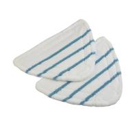 Lot de 2 lingettes lavables, compatibles avec le nettoyeur vapeur microfibre Beldray BEL0636. Pièces rechange for nettoyage domestique