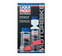 LIQUI MOLY Additif au carburant 3034 – Kit maintenance moto Performance + stabilisateur essence