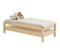 Lot de 2 lits superposables 80x200 cm RINO en pin, vernis naturel