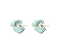 Lot de 2 livres d'or audio avec enregistreur de message vocal pour anniversaire de mariage Bleu 14,5 x 14,5 x 16,5 cm