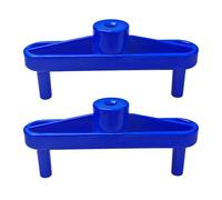 Lot de 2 localisateurs de centre en bois professionnels et poignée ergonomique en ABS léger pour le travail du bois