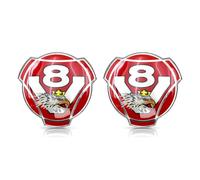 Lot de 2 logos Griffin personnalisés V8 pour calandre avant de camion Scania 1401610 (rouge)