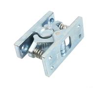 Lot de 2 loquets de porte de camping-car à double boule pour une fermeture sécurisée pour remorques, bateaux, garages et salles de séjour avec trous pré-percés pour une installation rapide (alliage de