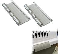 Lot de 2 loquets de porte de rechange compatibles avec la niche Petmate Vari - Convient aux transporteurs en plastique de 48,3 à 66 cm - Fixation pour portes de chenil cassées