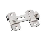 Lot de 2 loquets de porte solides pour portes coulissantes, granges, clôtures d'animaux domestiques, portes coulissantes