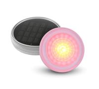 Lot de 2 lumières solaires flottantes décoratives piscine RGB étanche avec télécommande 9 couleurs 2X SPLASHY D11cm