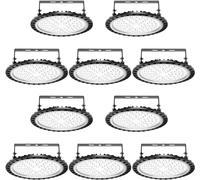 Lot de 2 luminaires industriels LED UFO 100 W - 10 000 lm, 6 500 K, angle de faisceau de 120°, IP65 for entrepôt, garage ou atelier (100-277 V)(10 Packs,300watt)